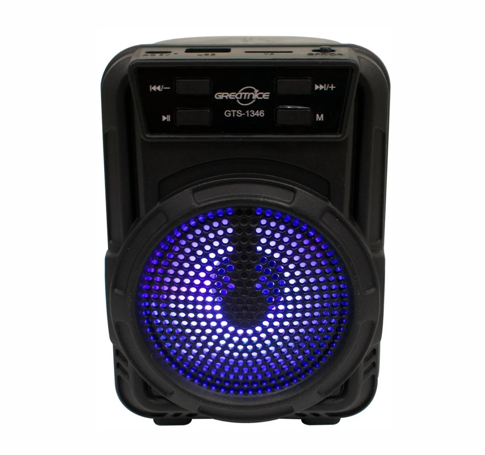 Mini Parlante Bluetooth / Recargable/ Radio / Usb Con Microfono