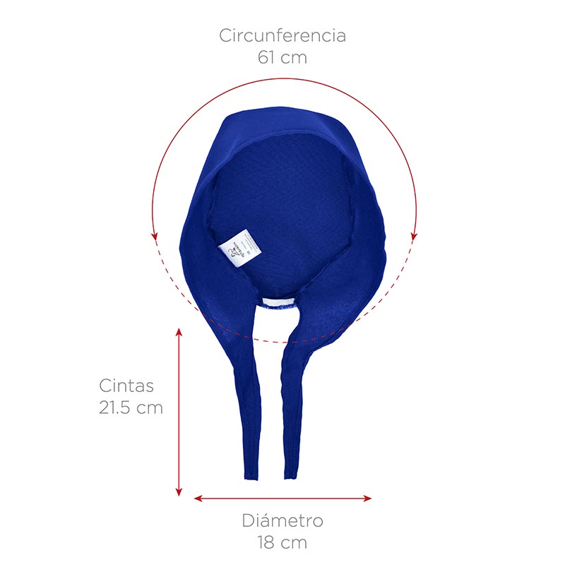 Paquete de 3 Gorros de Cocina Ajustables, Gorro de Chef de Cobertura Maxima 