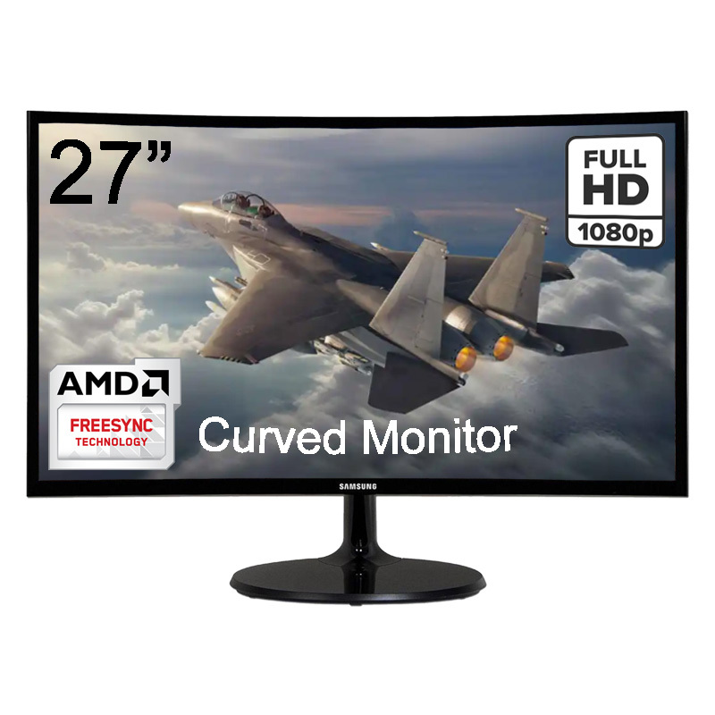 Monitor Gamer Samsung Curvo Led 27 Pulgadas Full HD C27F390FHL