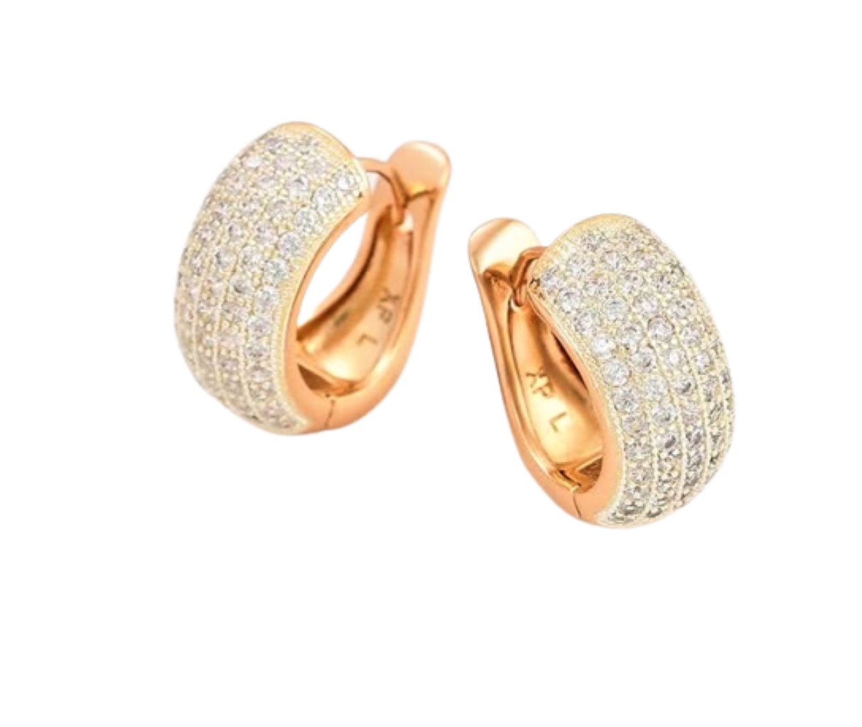 Aretes Grande Elegantes Mujer Arracadas Finas Fiesta Moda Oro Laminado 18k 