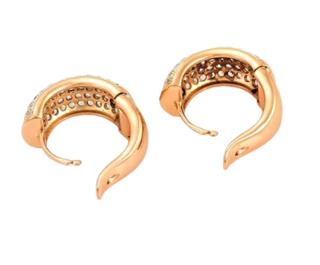 Aretes Grande Elegantes Mujer Arracadas Finas Fiesta Moda Oro Laminado 18k 