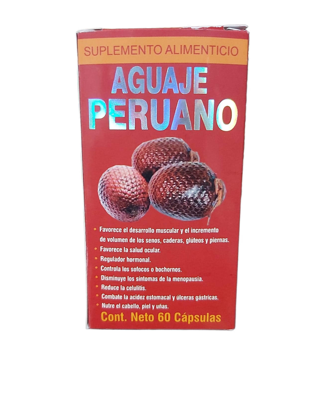Aguaje Peruano Naturalin con 60 capsulas