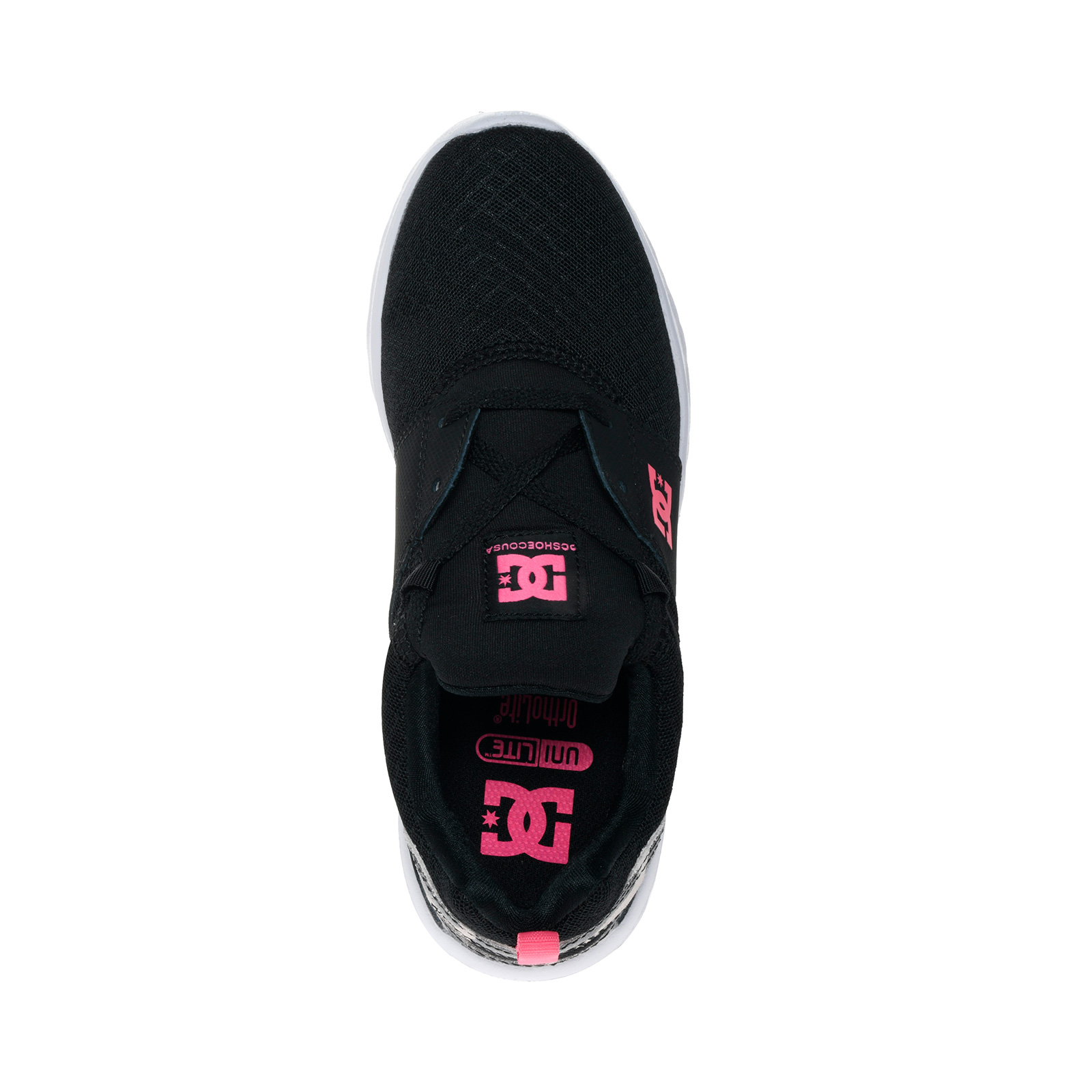 TENIS DC SHOES HEATHROW TX SE MUJER NEGRO ADJS700025XKKM.