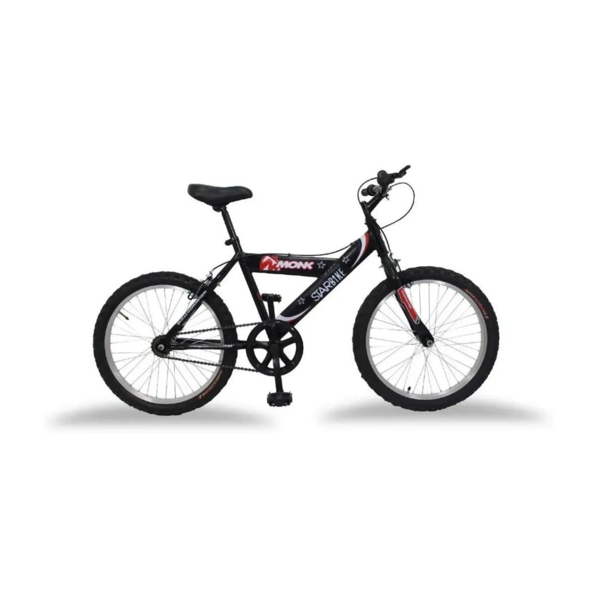 Bicicleta Monk Starbike Rodada 20 1 Velocidad R20 Negro