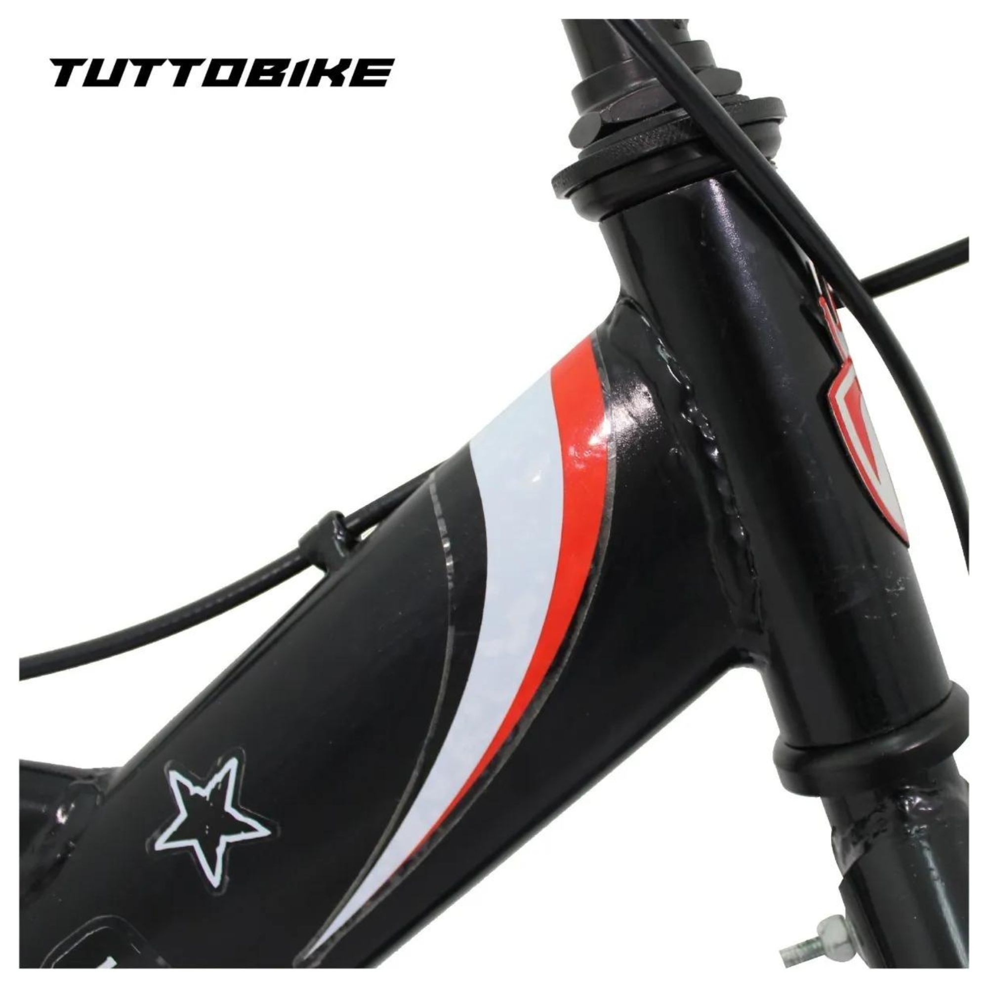 Bicicleta Monk Starbike Rodada 20 1 Velocidad R20 Negro