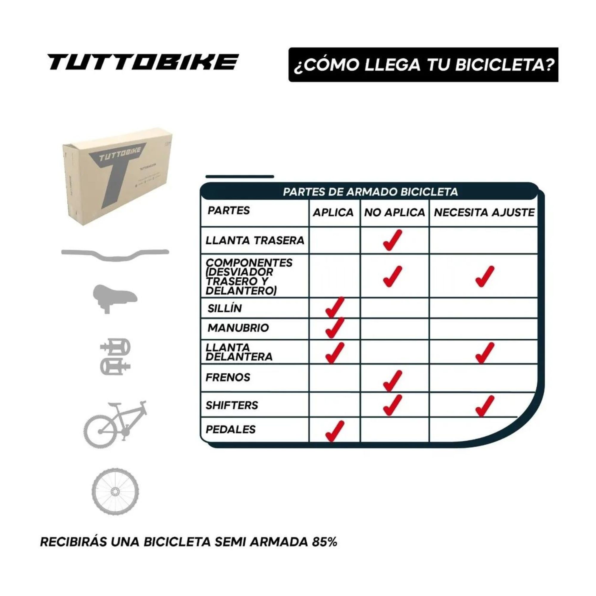 Bicicleta Monk Starbike Rodada 20 1 Velocidad R20 Negro