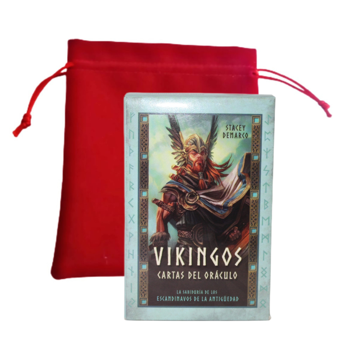 Oráculo Vikingos Stacey Demarco Editorial Tomo + Bolso