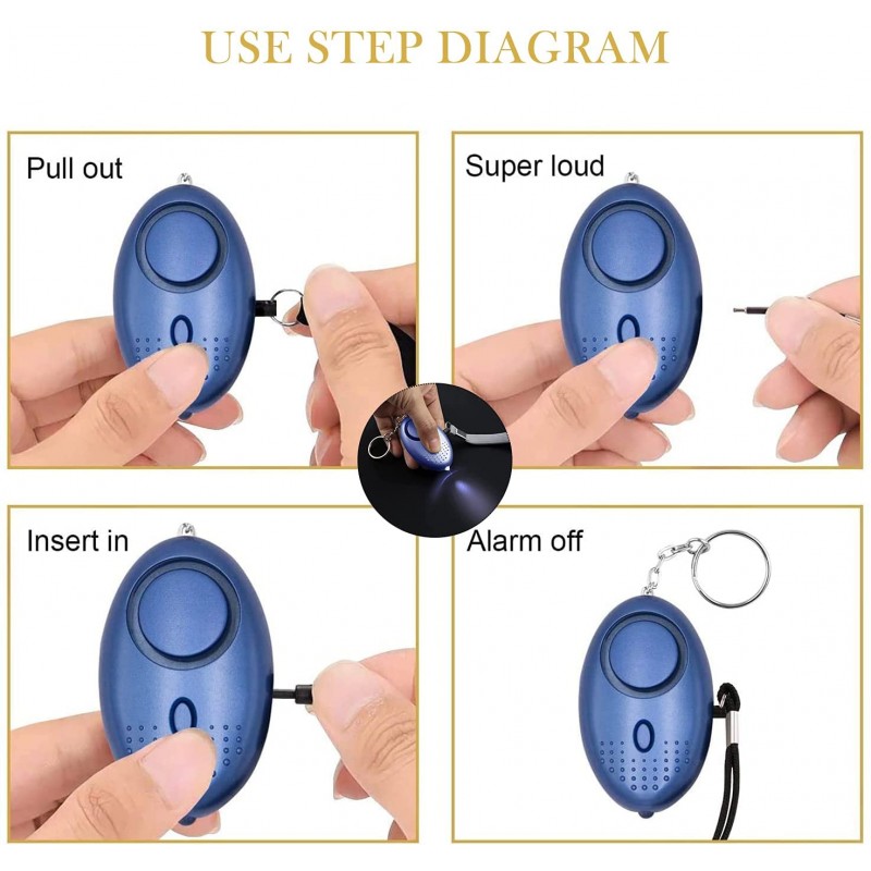 Juego de llavero de seguridad