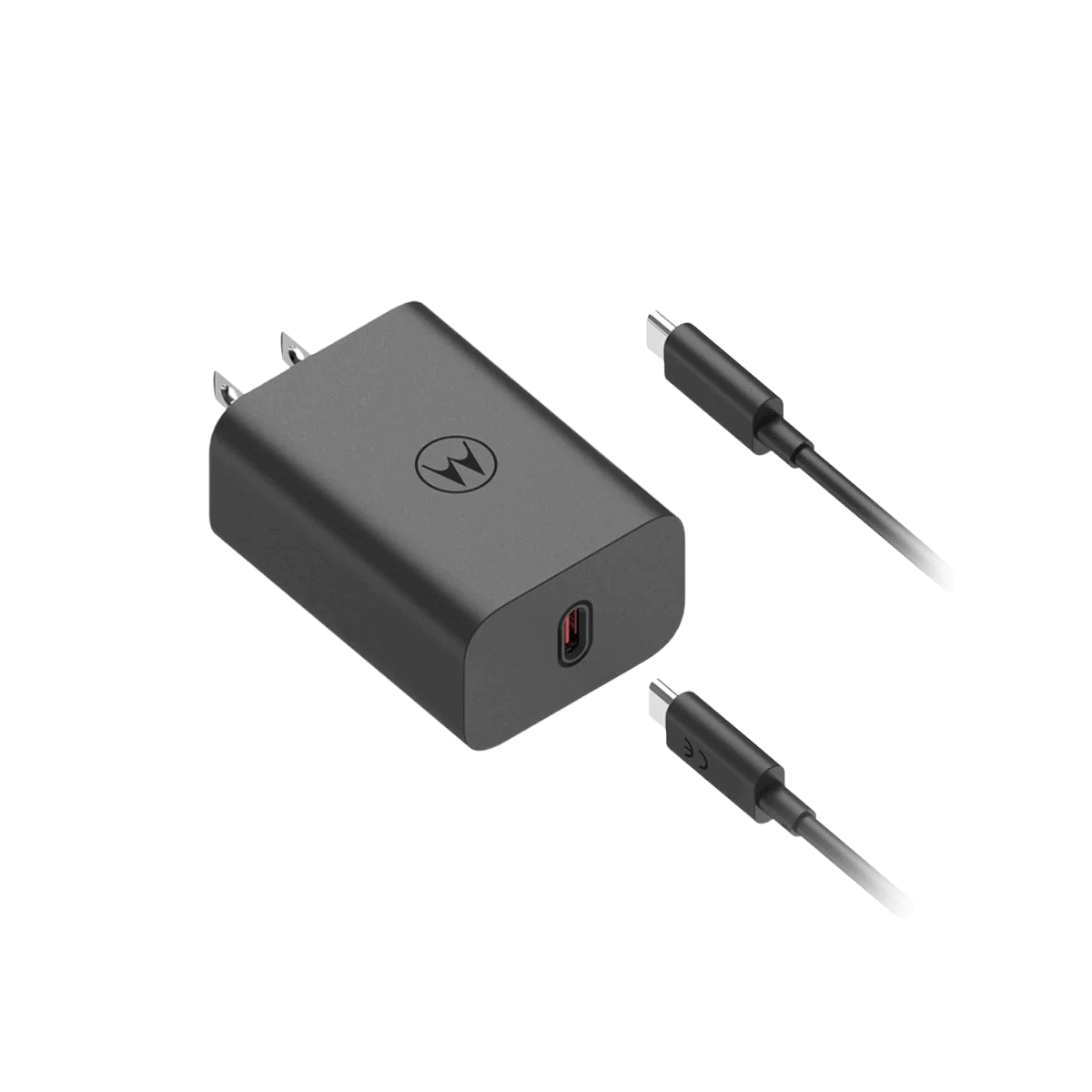 Cargador Motorola Turbo Power 68w con Cable Tipo C de 1m