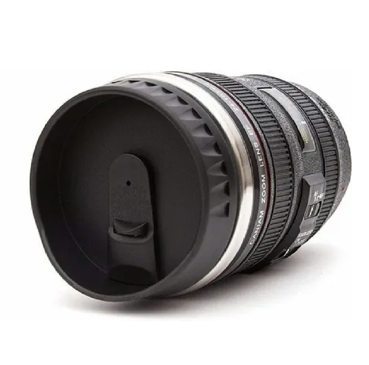 Termo Acero Inoxidable Café Lente Cámara 400ml