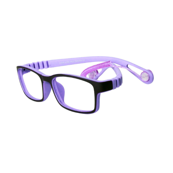 Armazon Lente Oftalmico Graduable Annie Tr90 Para Niños Modelo Tr905k + Accesorios