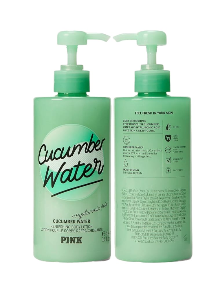 Cucumber Water Refreshing Crema Pink De Victoria's Secret