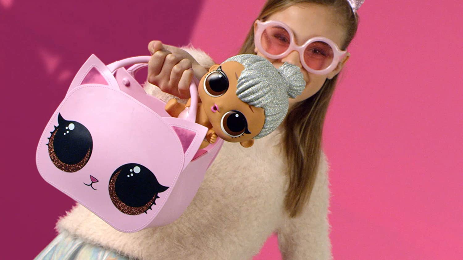 Maleta Lol Surprise Ooh La La Baby Surprise Lil Sisters Kitty Queen