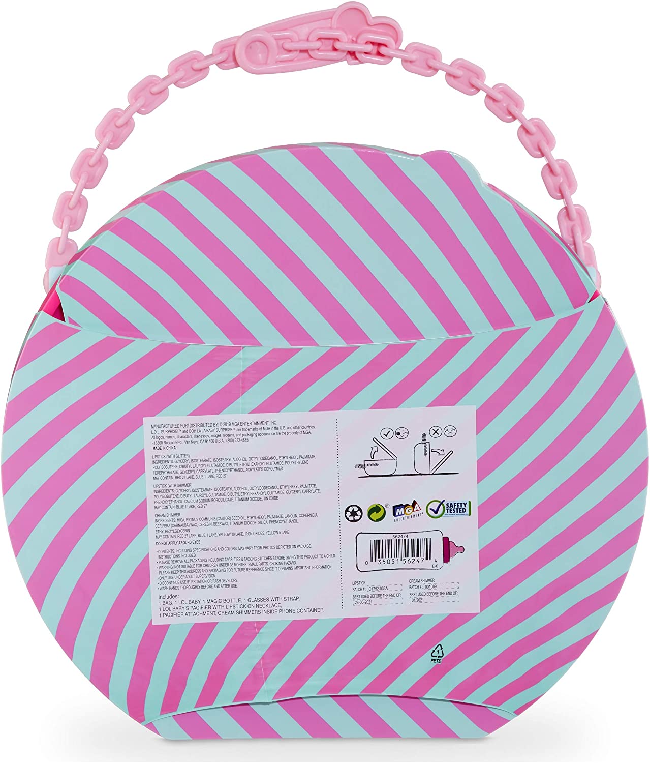 Maleta Lol Surprise Ooh La La Baby Surprise Lil Sisters Kitty Queen