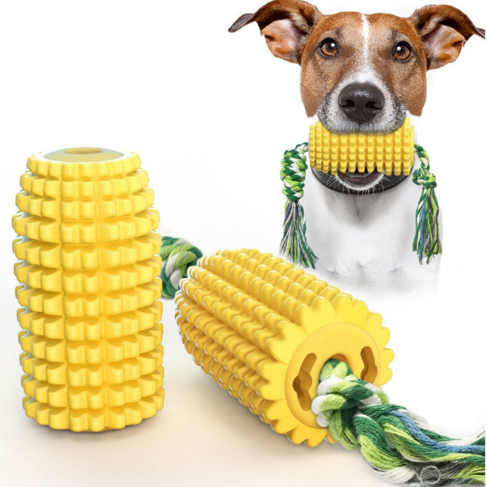 Juguete para perro indestructible y limpia dientes ELOTE