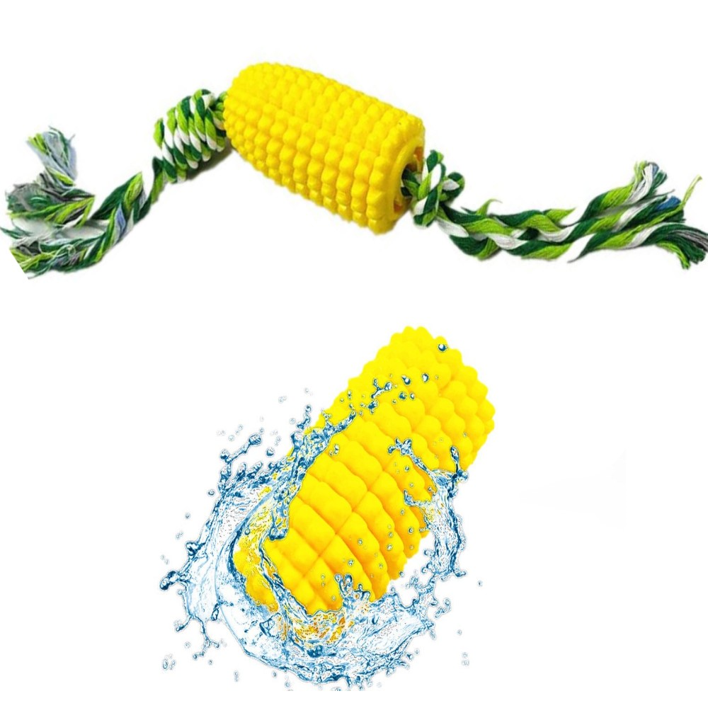 Juguete para perro indestructible y limpia dientes ELOTE