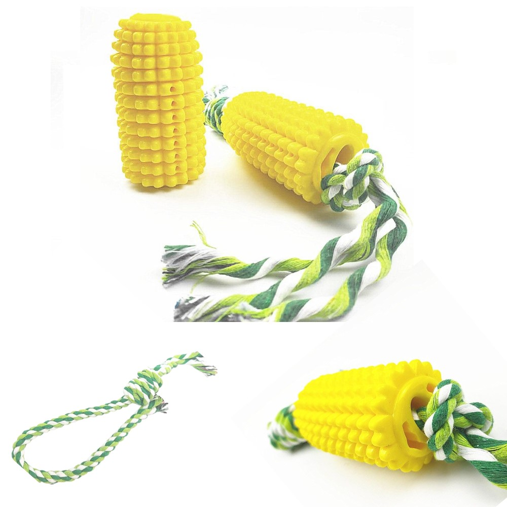 Juguete para perro indestructible y limpia dientes ELOTE