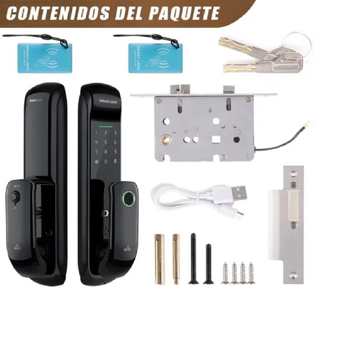 Cerradura Electrónica Inteligente De Huella App Automático