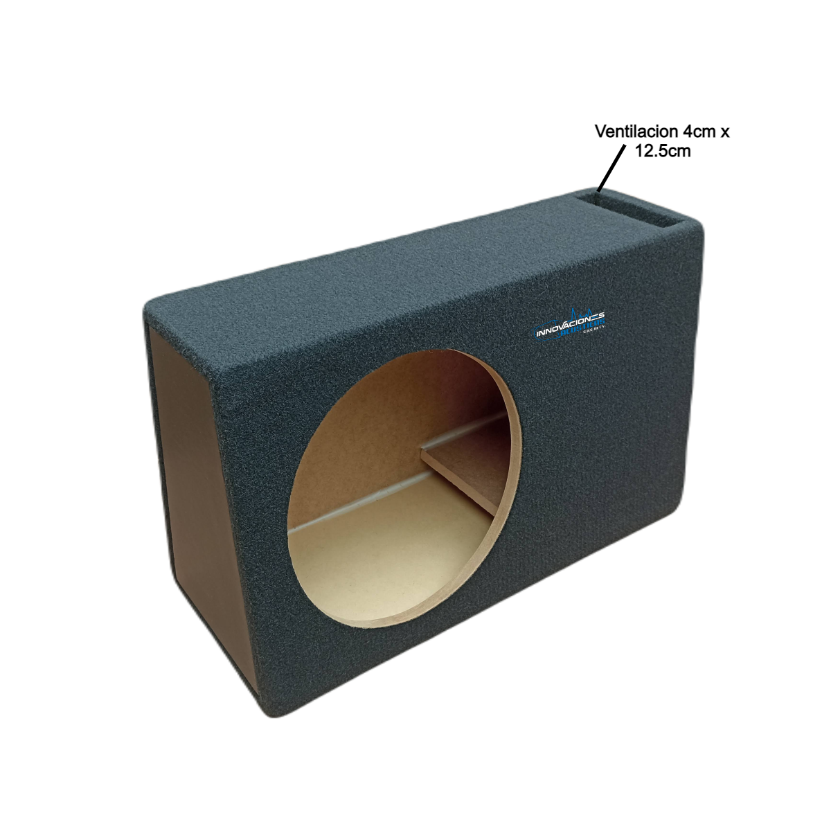 Cajon Para Un Woofer De 12 Pulgadas Para Pickup Ventilado