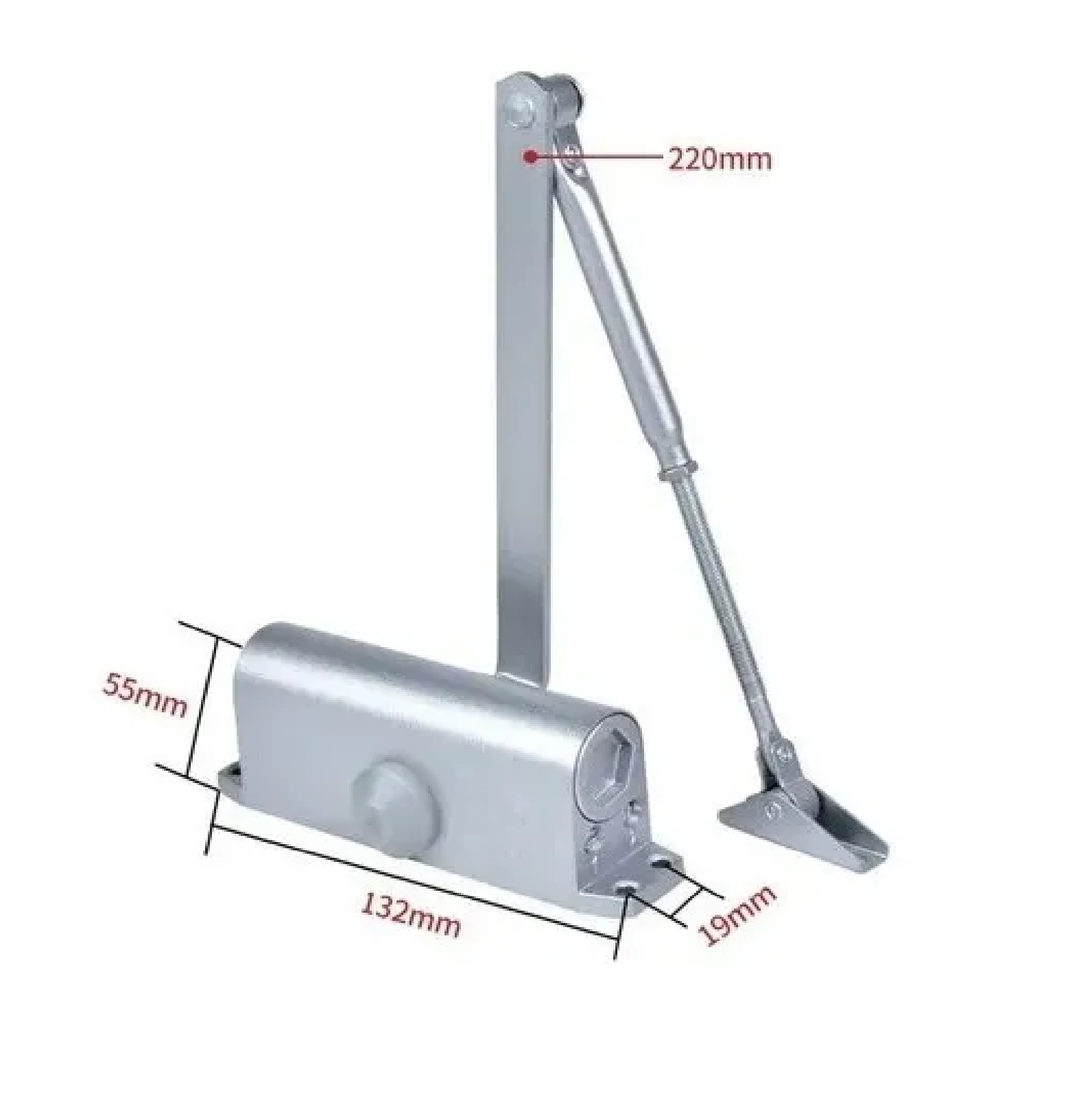 Cierra Puertas Automático Tiene Función Ignífuga Hidráulico