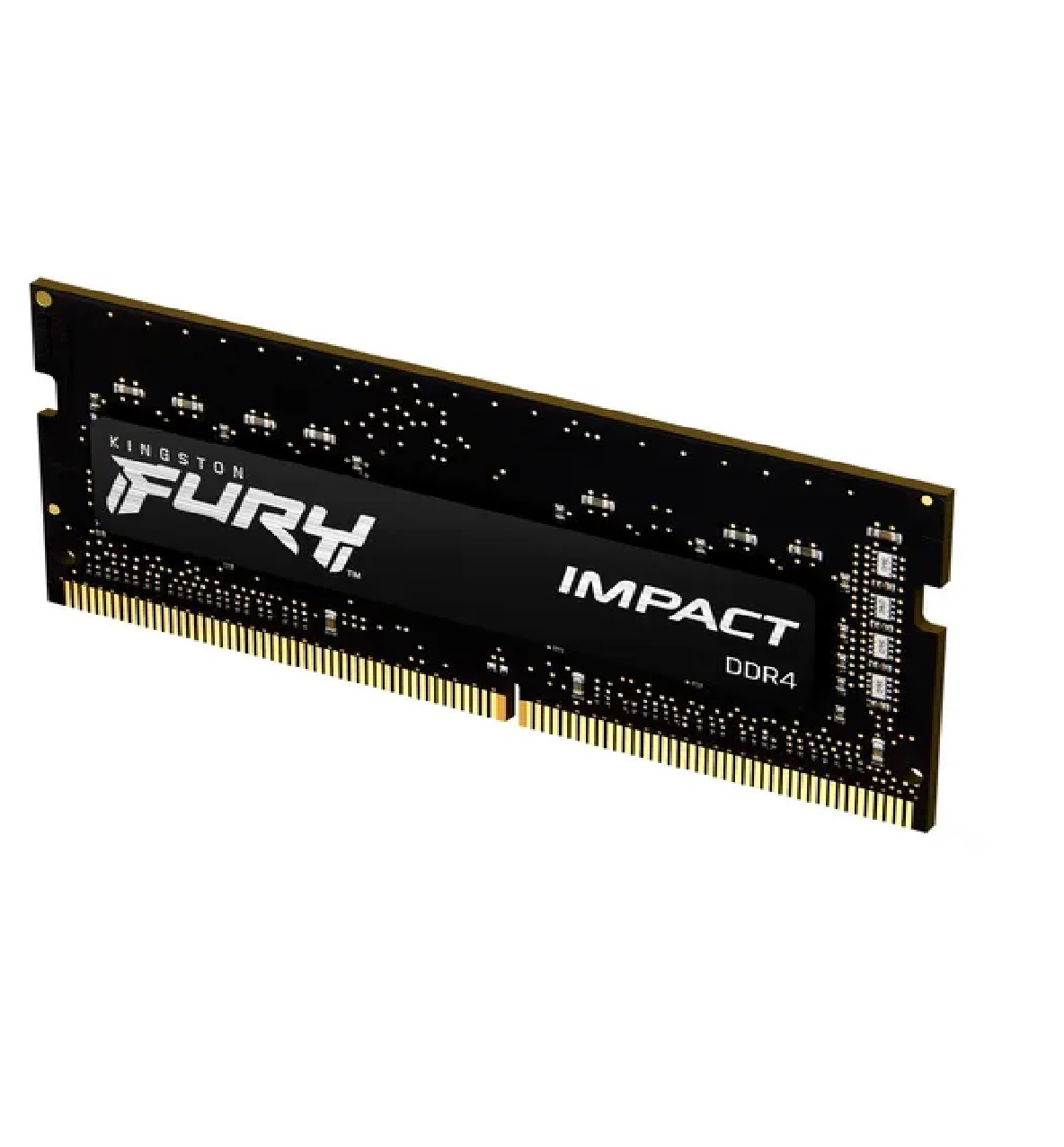 Memoria RAM Fury Impact DDR4 gamer color negro 8GB