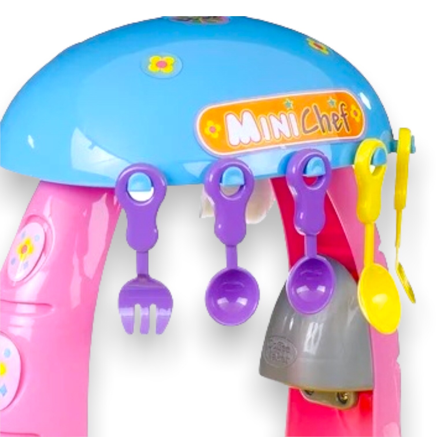 Cocina De Juguete Mini Chef Para Niños Mytoy Con Accesorios 5532 Rosa