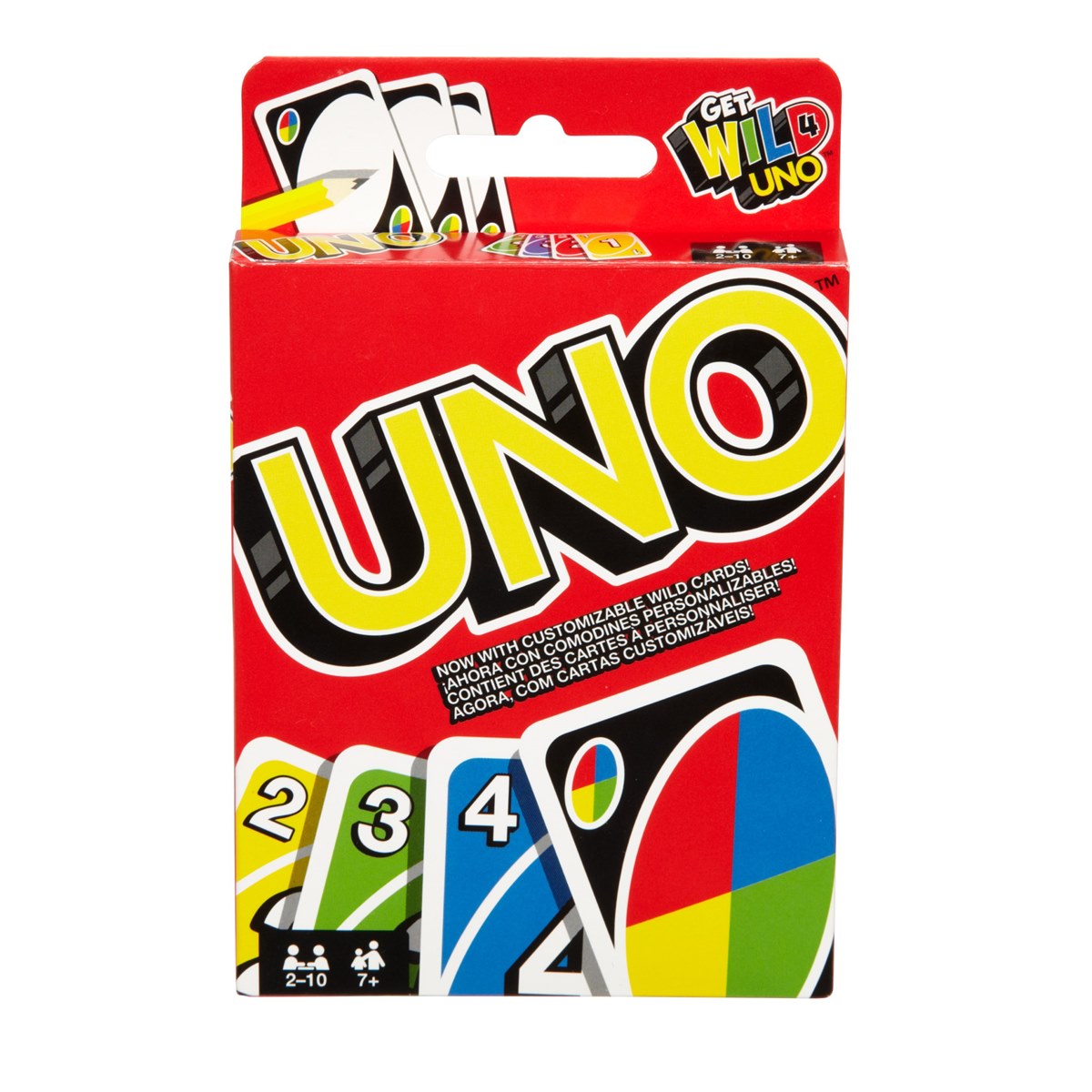 Juego de Mesa Uno Cartas Clasico W2085 Mattel