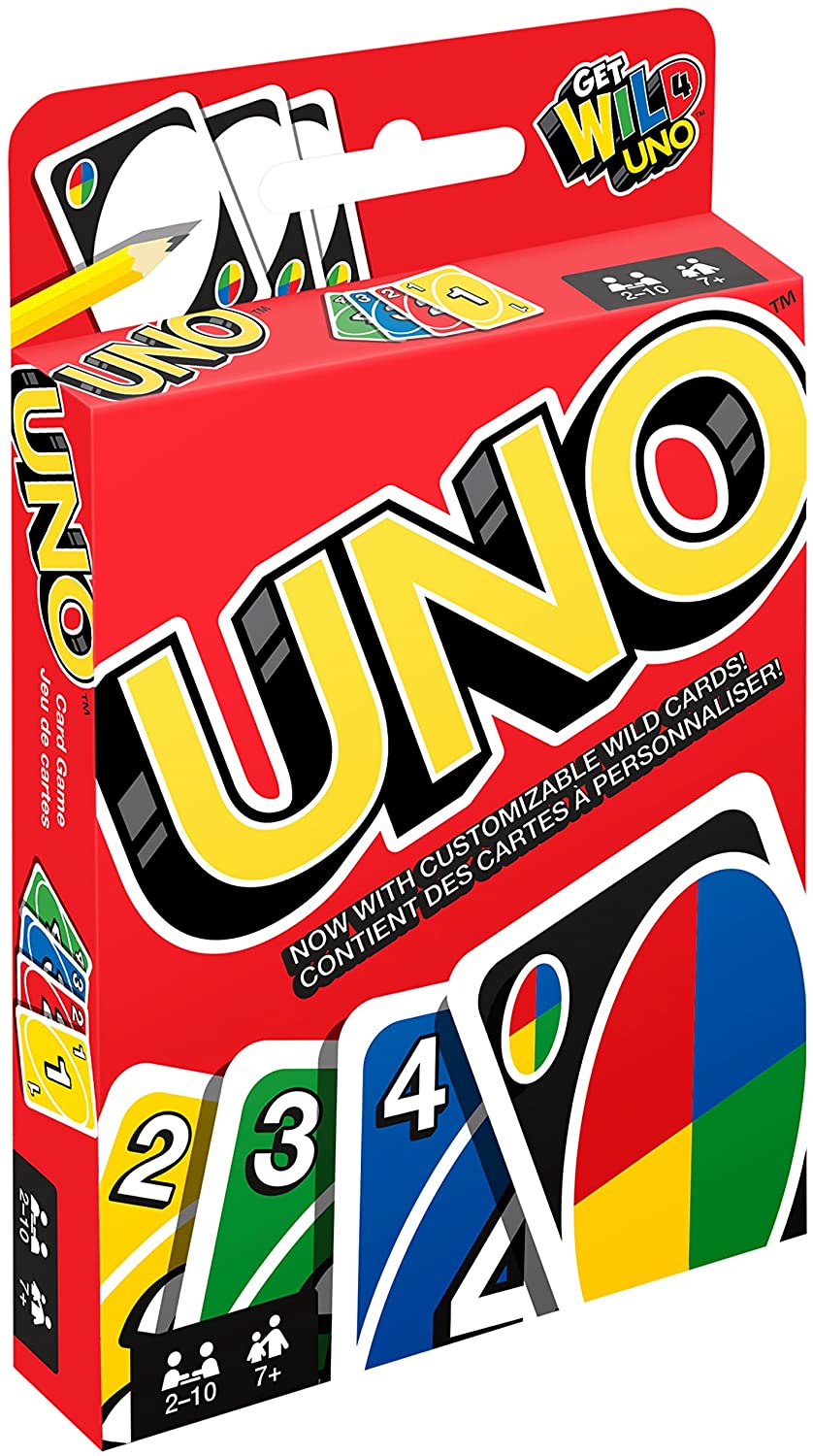 Juego de Mesa Uno Cartas Clasico W2085 Mattel