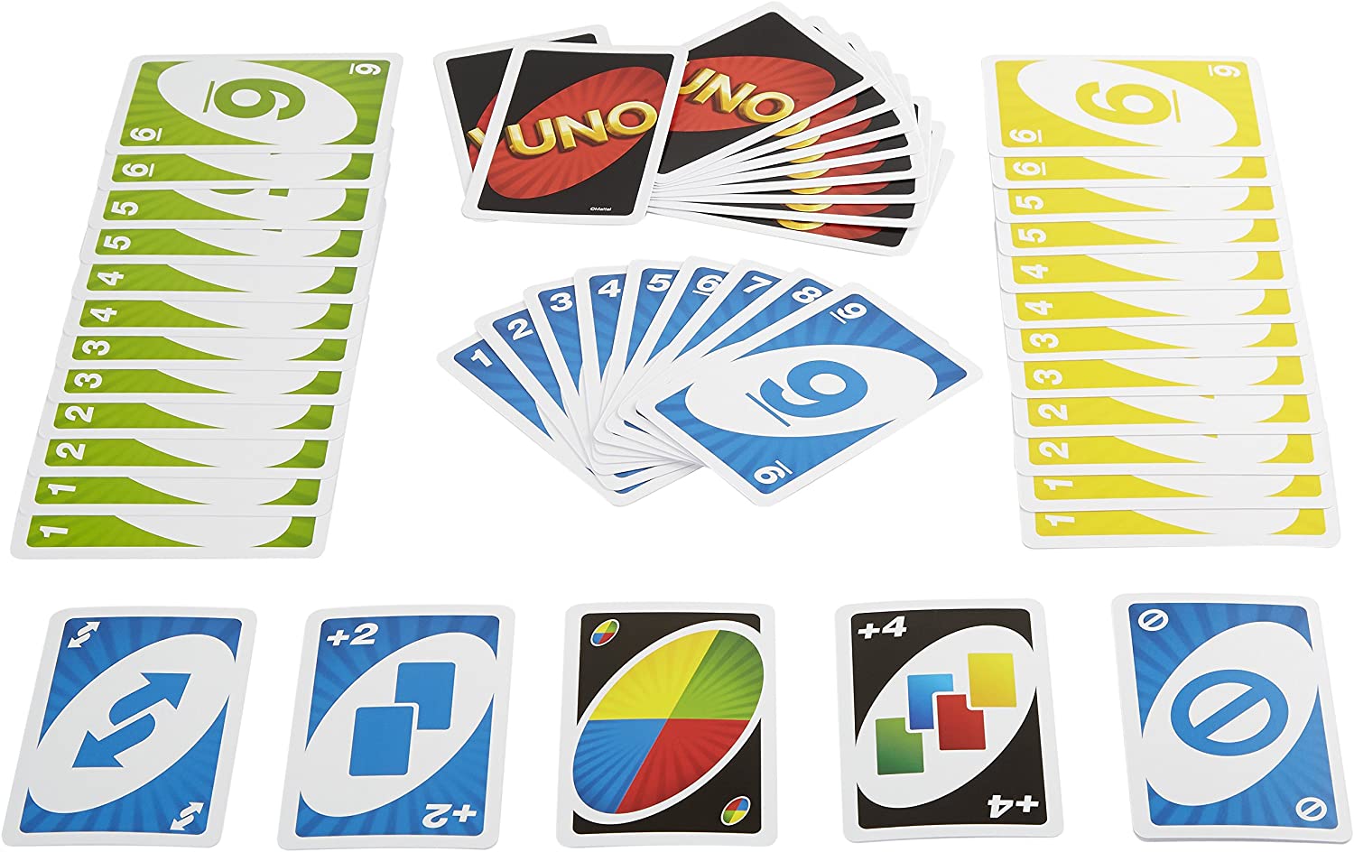 Juego de Mesa Uno Cartas Clasico W2085 Mattel