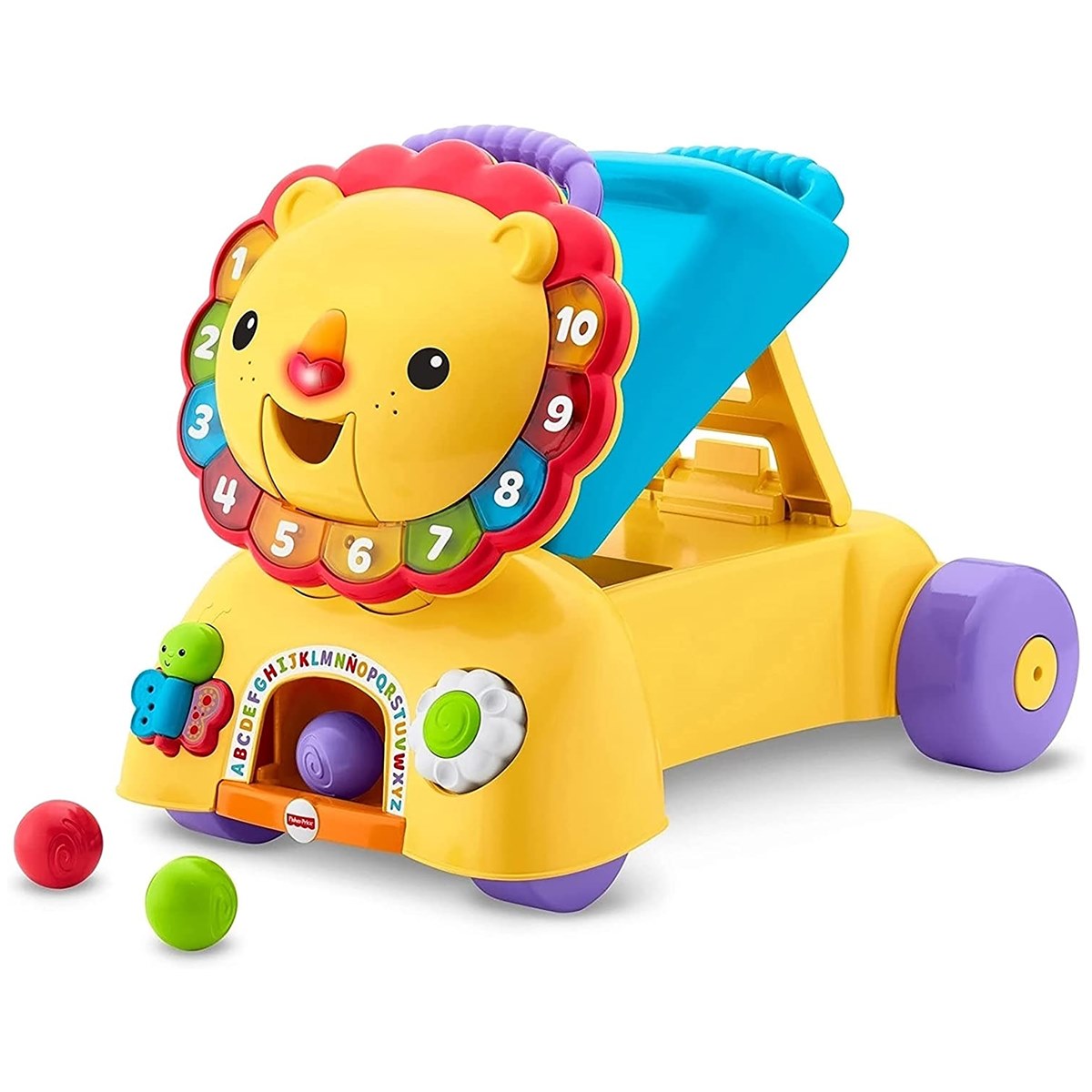 Montable Caminadora Leon Camina Conmigo DPM74 Fisher Price Mattel