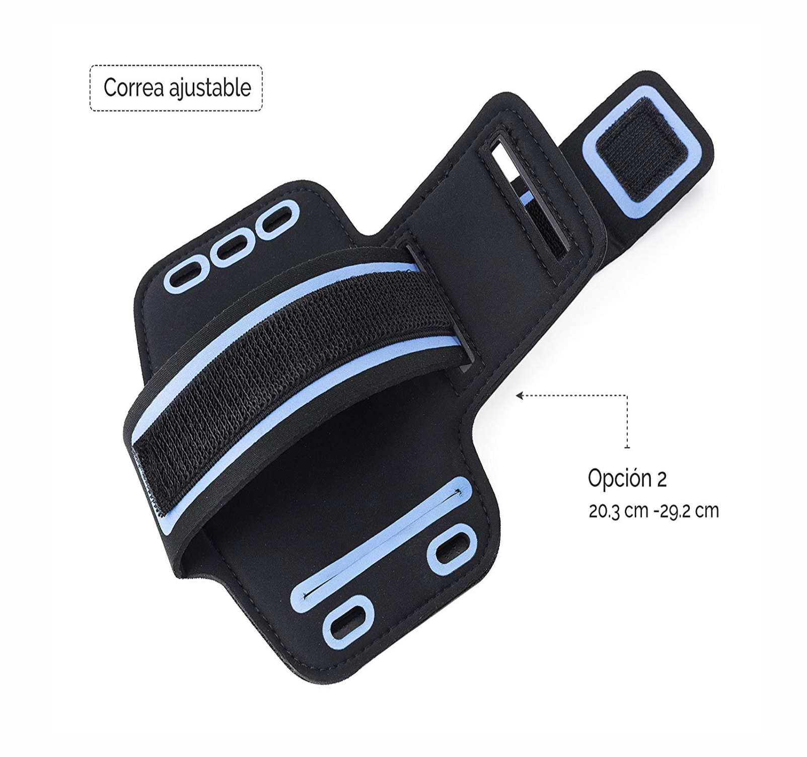 Funda con brazalete para teléfono móvil, accesorio de 5 pulgadas para deportes al aire libre, para Samsung, gimnasio