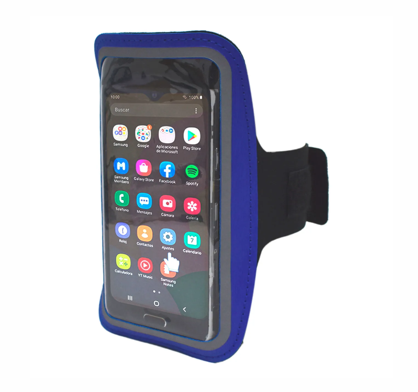 Funda con brazalete para teléfono móvil, accesorio de 5 pulgadas para deportes al aire libre, para Samsung, gimnasio