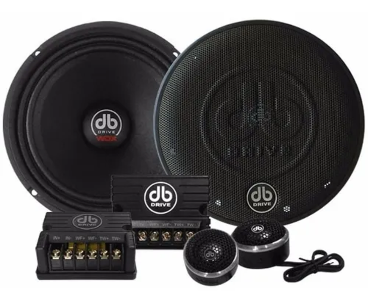 Set De Medios Db Drive Wdx65c 6.5 PuLG 500w Max Tweeters