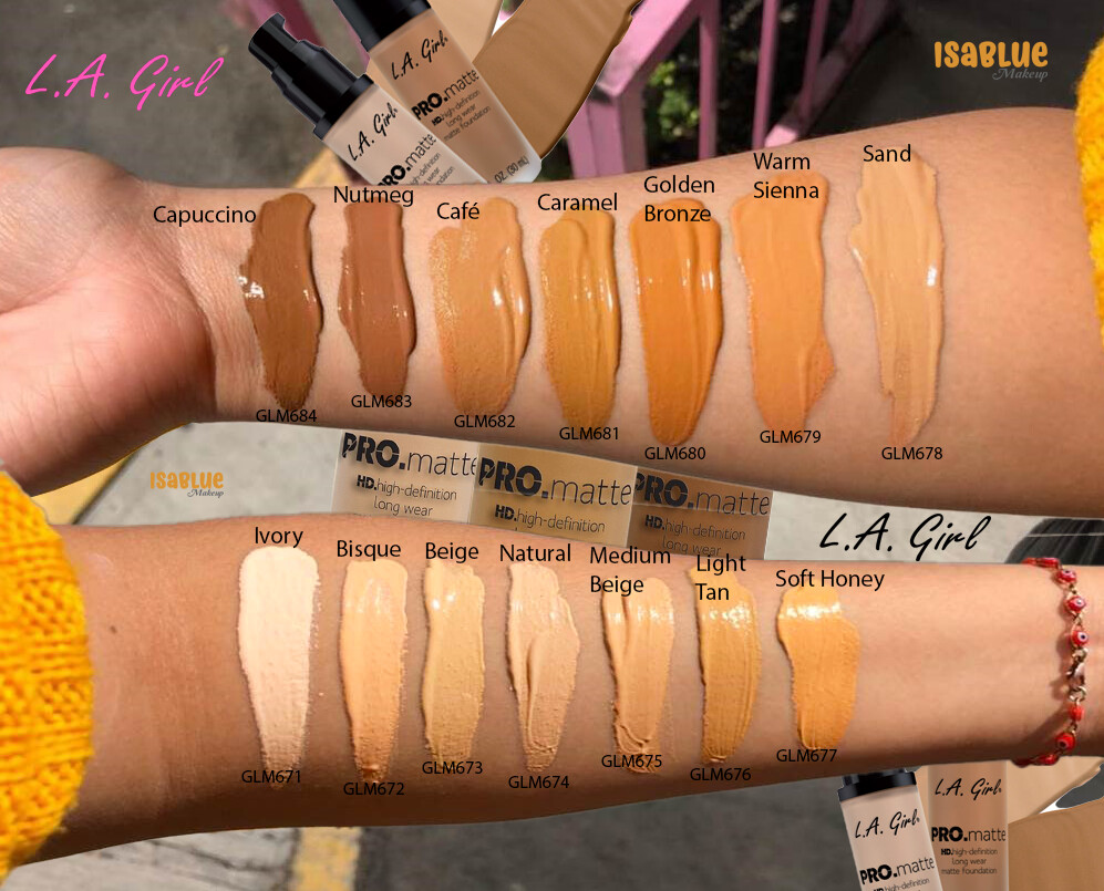 Base de Maquillaje Pro.Matte Tono Cafe - L. A. Girl