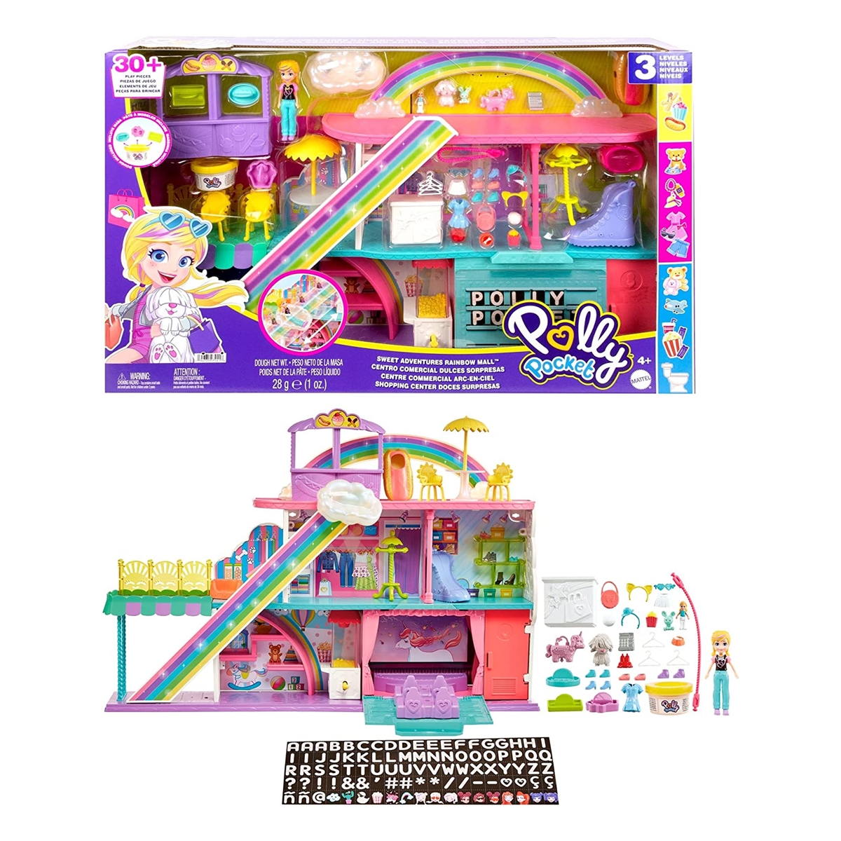 Polly Pocket Centro Comercial De Dulces Sorpresas HHX78 Mattel