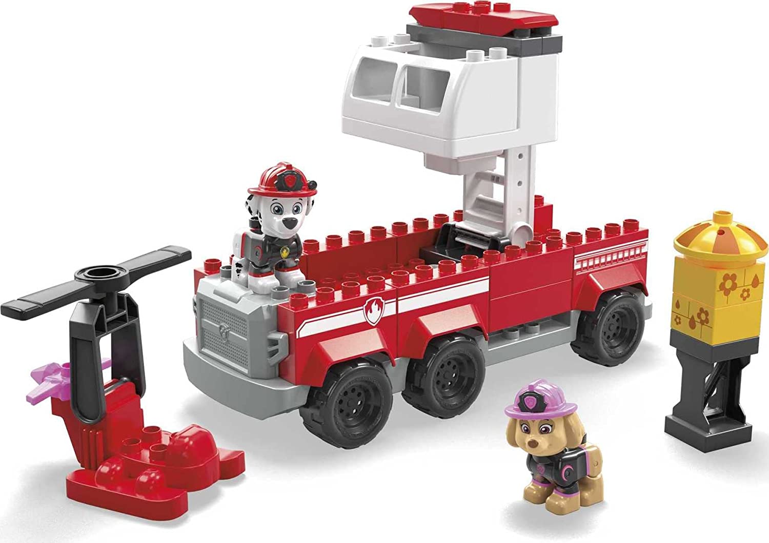 Juguete De Construcción Mega Bloks Camion de Bomberos De Marshall HHN05 Mattel