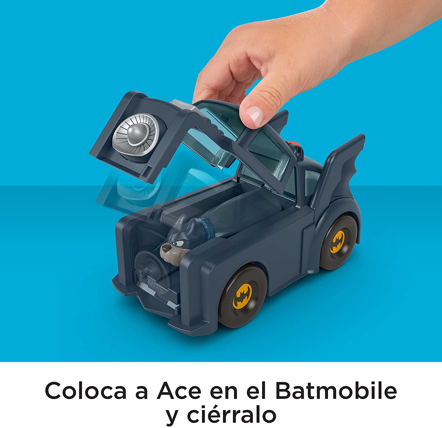 Juguete para bebés Fisher-Price Perrito Ace & Batman