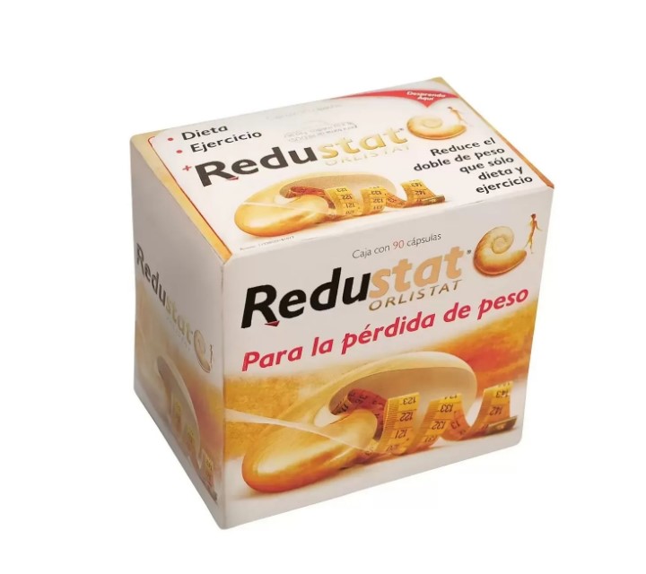 Redustat Orlistat 60 Mg Con 90 Cápsulas Pérdida De Peso