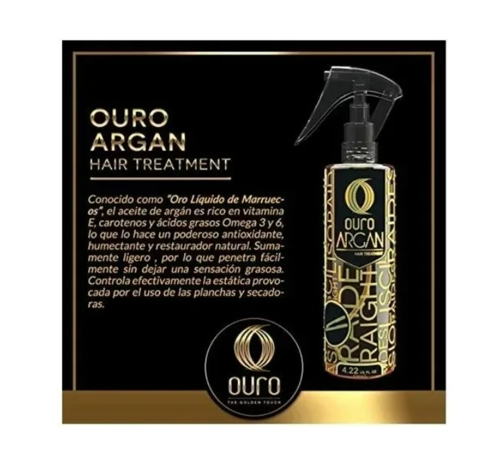 Ouro Argan Termo Protector Express 125 Ml Fragancia Del Tratamiento Argán
