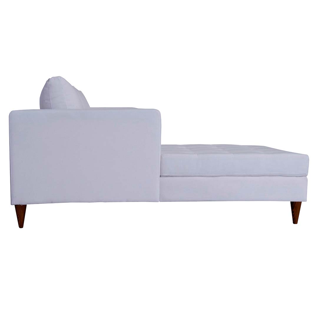 Sala Esquinera Moderna Tapizada Estilo Minimalista