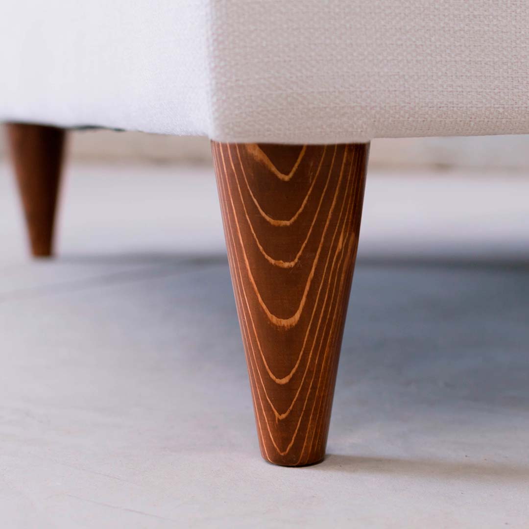 Sala Esquinera Moderna Tapizada Estilo Minimalista