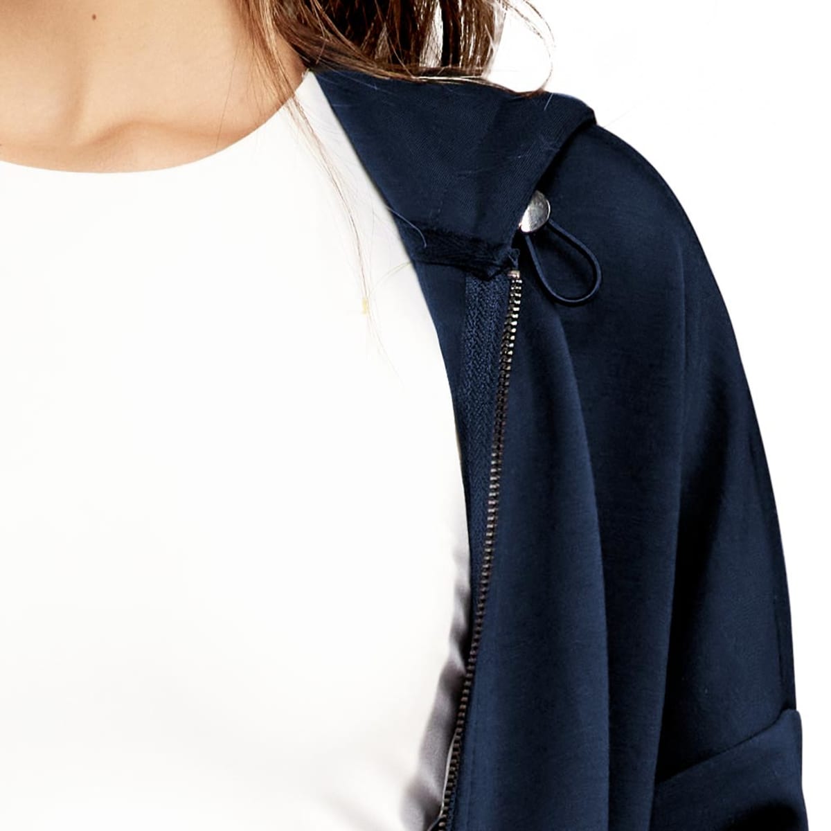 Sudadera de mujer color azul marino de tacto suave marca Love to Lounge, mod. 1016440