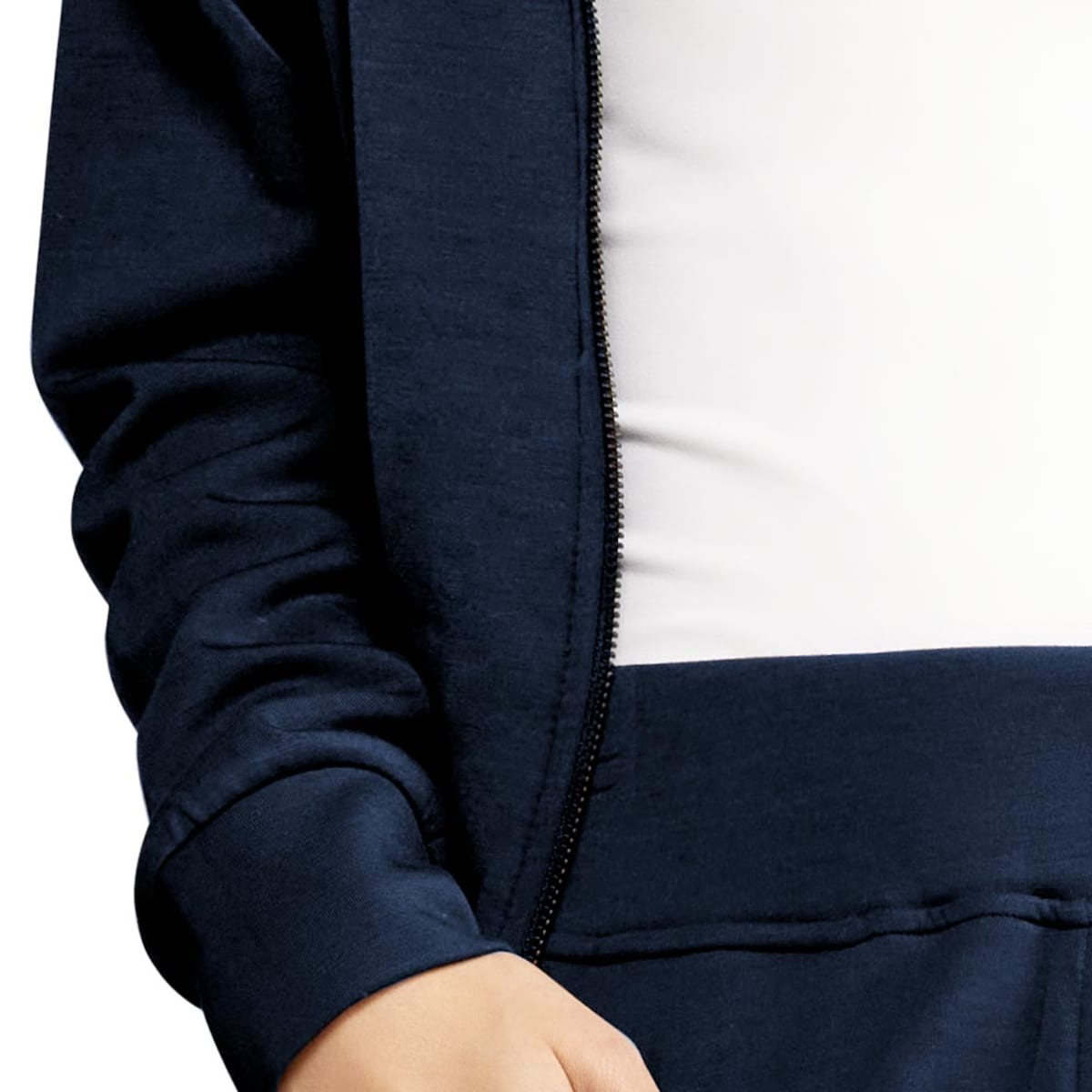 Sudadera de mujer color azul marino de tacto suave marca Love to Lounge, mod. 1016440