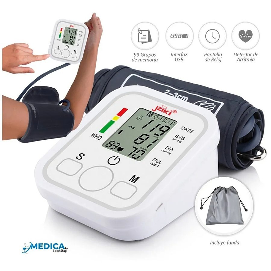 Monitor Digital Automático De Toma Presión De Brazo Arteria