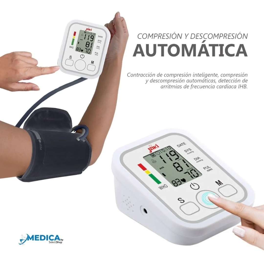 Monitor Digital Automático De Toma Presión De Brazo Arteria