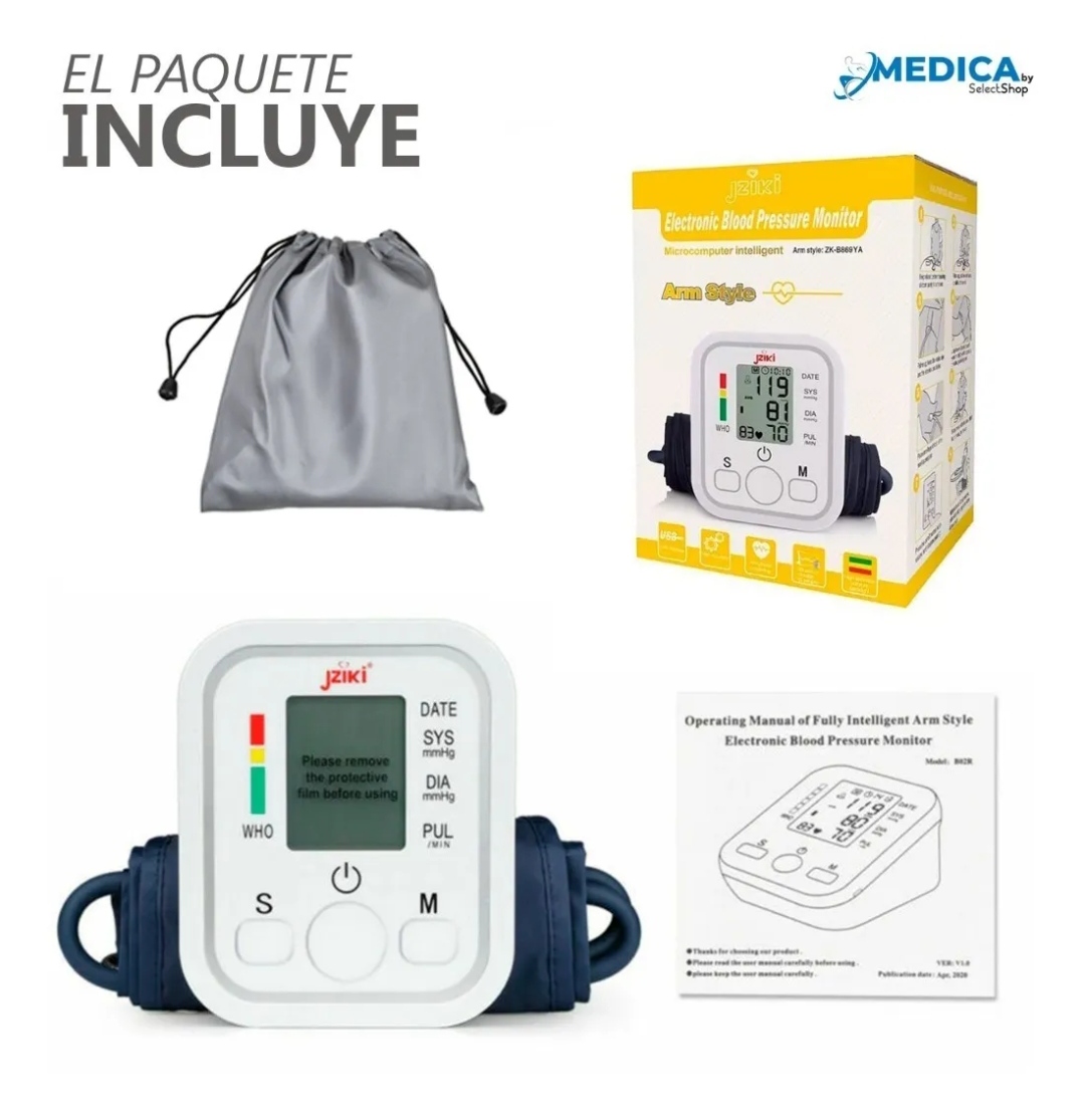 Monitor Digital Automático De Toma Presión De Brazo Arteria