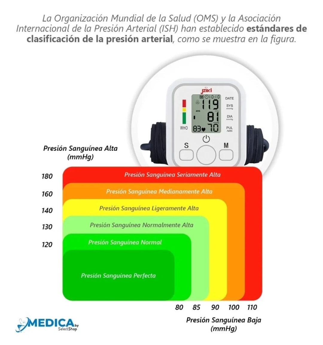 Monitor Digital Automático De Toma Presión De Brazo Arteria