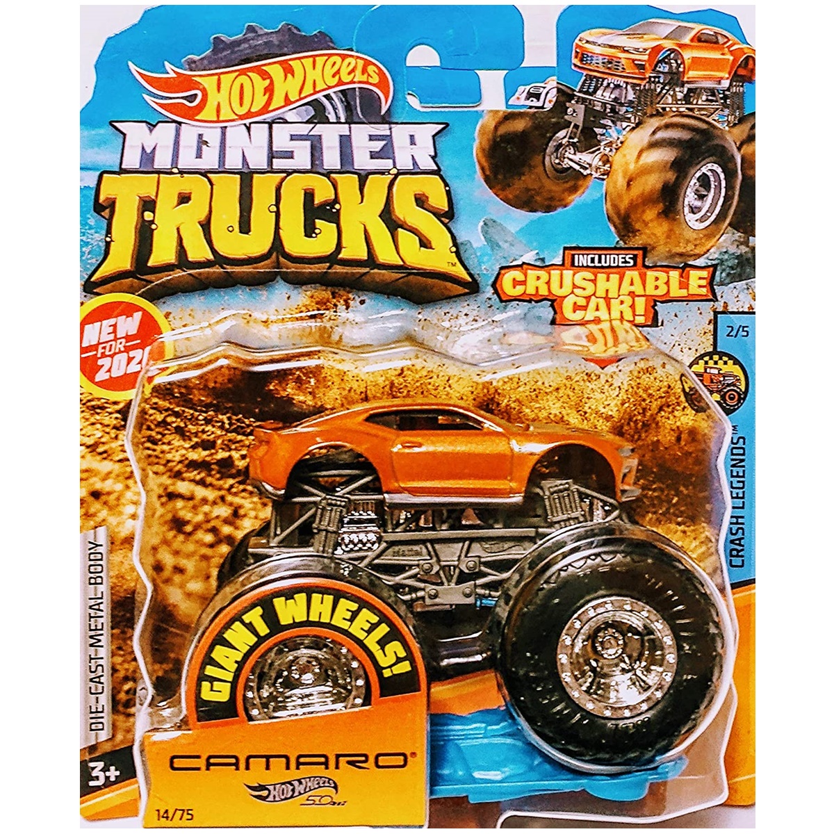 Hot Wheels Carro Monster Trucks 1:64 Escala FYJ44 Mattel