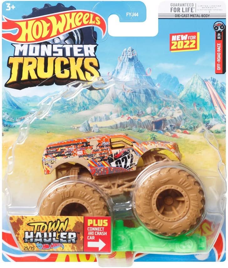 Hot Wheels Carro Monster Trucks 1:64 Escala FYJ44 Mattel