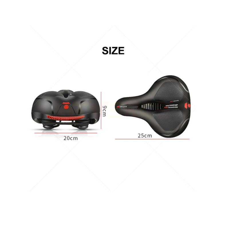 Asiento Sillin Bicicleta Mtb Cojin Suave Comodo Prostatico.